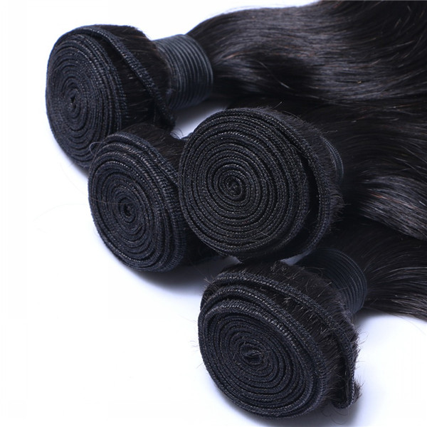 Unprocessed Indian Human Hair Weave Virgin Hair Body Wave Hair Weft Extensions  LM194